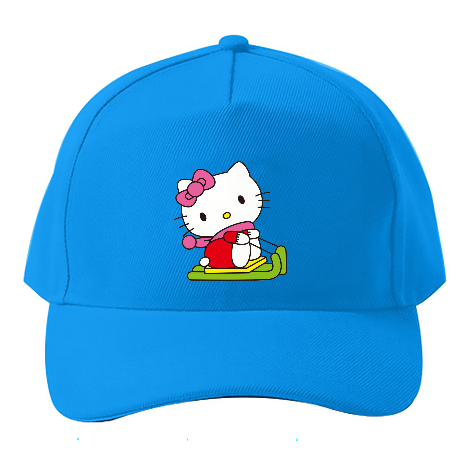 （画像用） Hello Kitty ハローキティ ベースボールキャップ 綿100％ 男女兼用 帽子 スポーツ